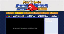 Desktop Screenshot of play2raise.net